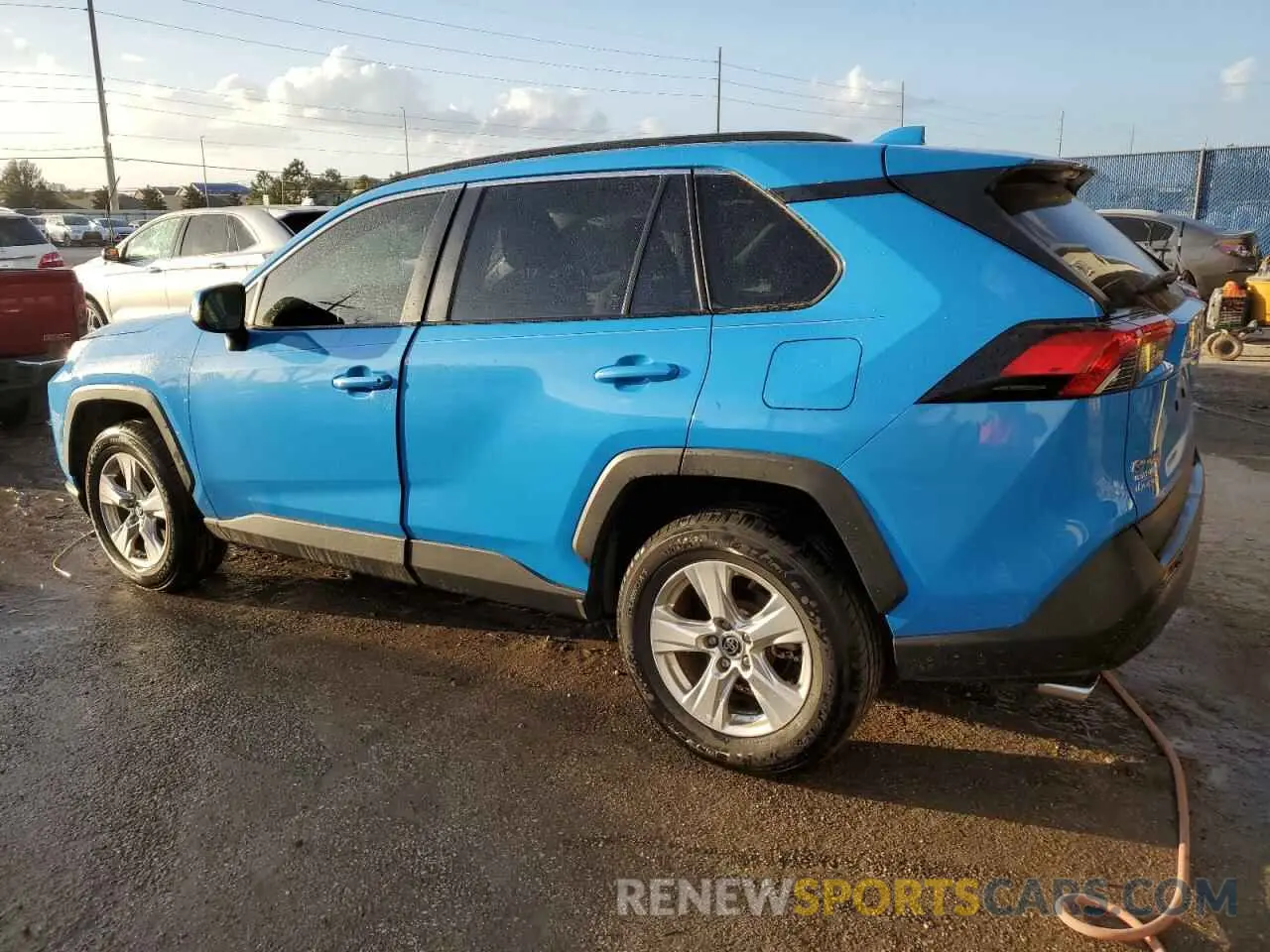2 Photograph of a damaged car JTMW1RFV8MD063134 TOYOTA RAV4 2021