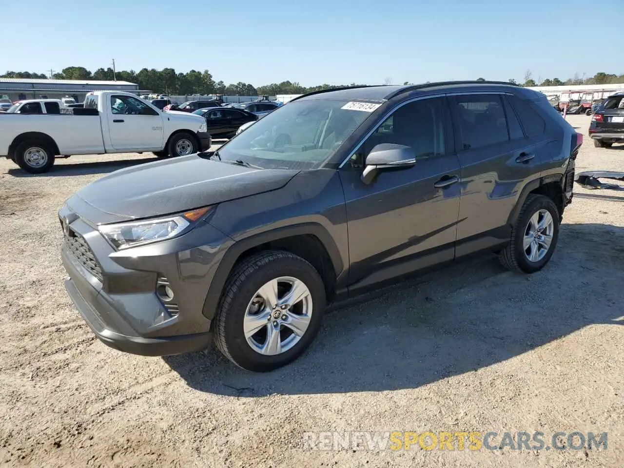 1 Photograph of a damaged car JTMW1RFV9MD071369 TOYOTA RAV4 2021