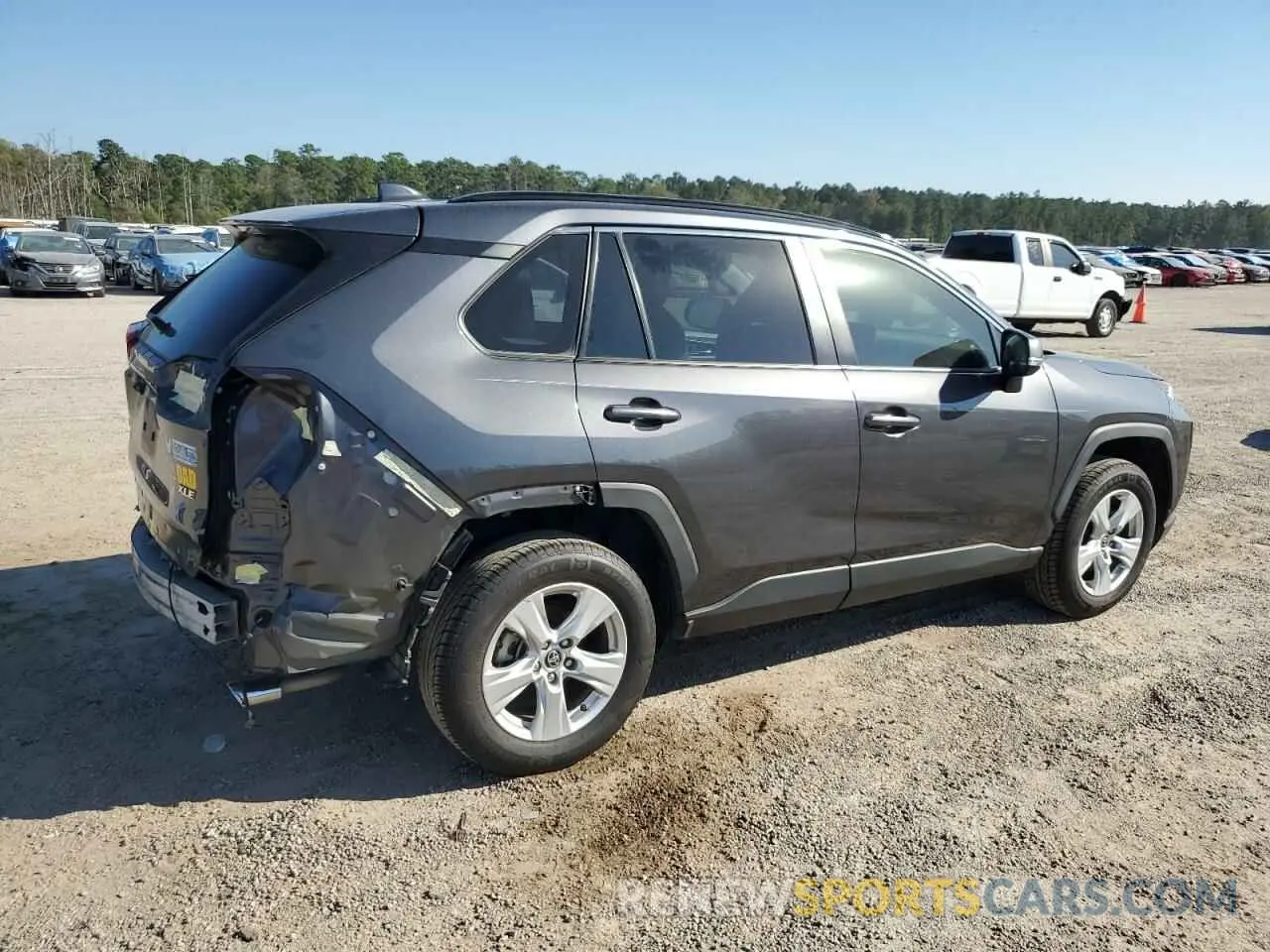 3 Photograph of a damaged car JTMW1RFV9MD071369 TOYOTA RAV4 2021