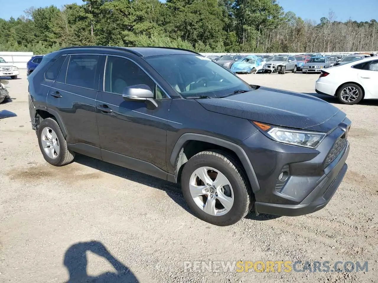 4 Photograph of a damaged car JTMW1RFV9MD071369 TOYOTA RAV4 2021