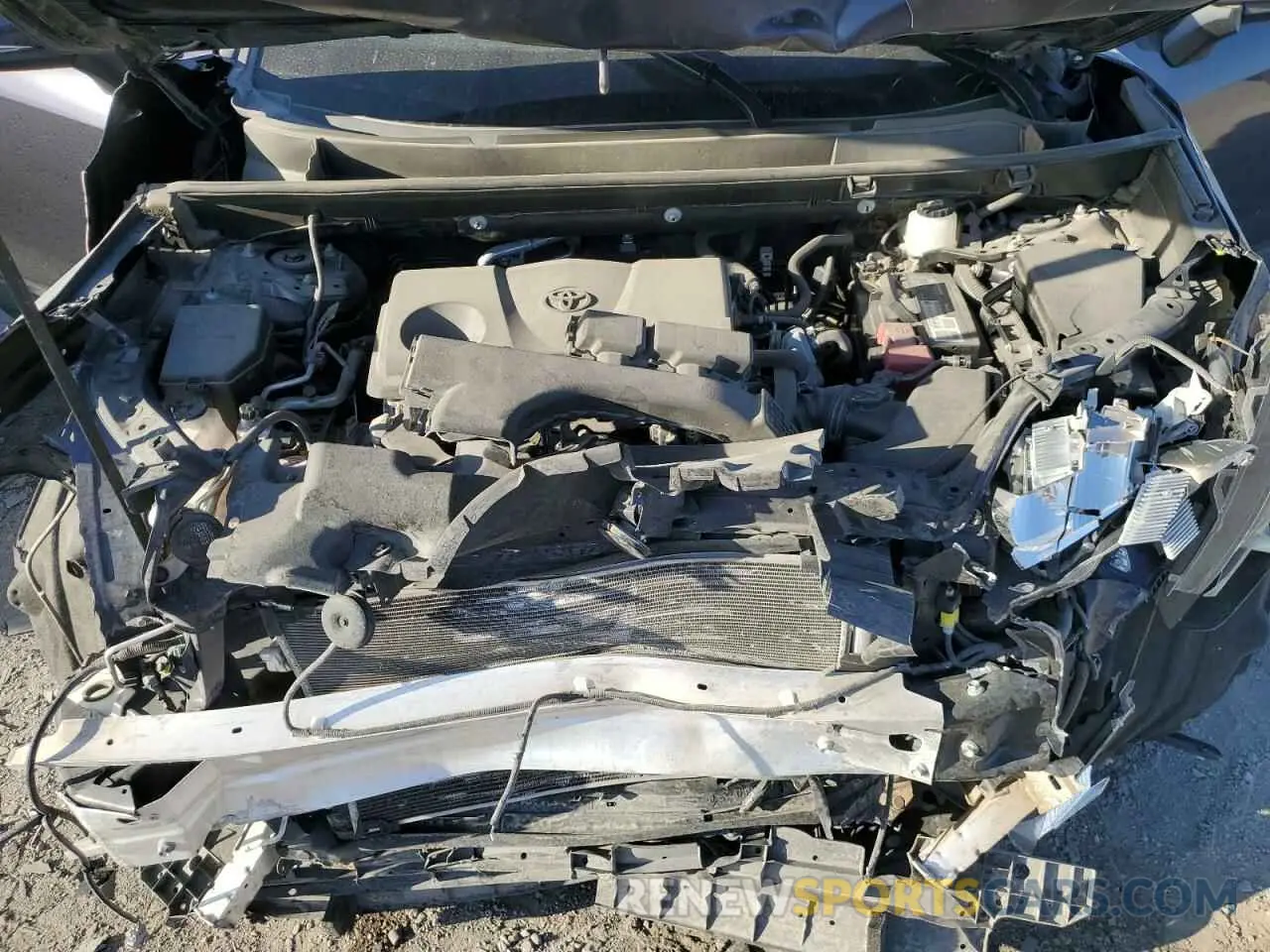 12 Photograph of a damaged car JTMW1RFVXMD523023 TOYOTA RAV4 2021
