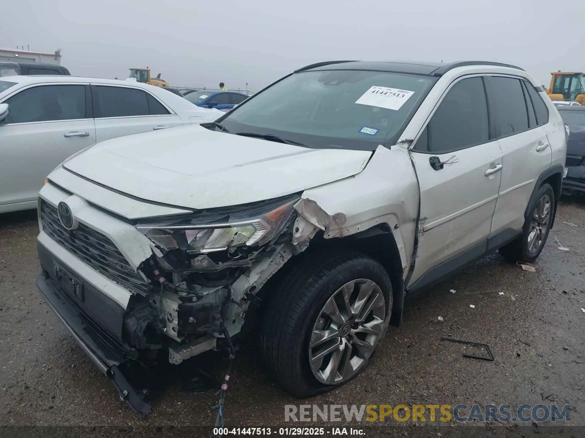 2 Фотография поврежденного автомобиля JTMY1RFV0MJ023477 TOYOTA RAV4 2021