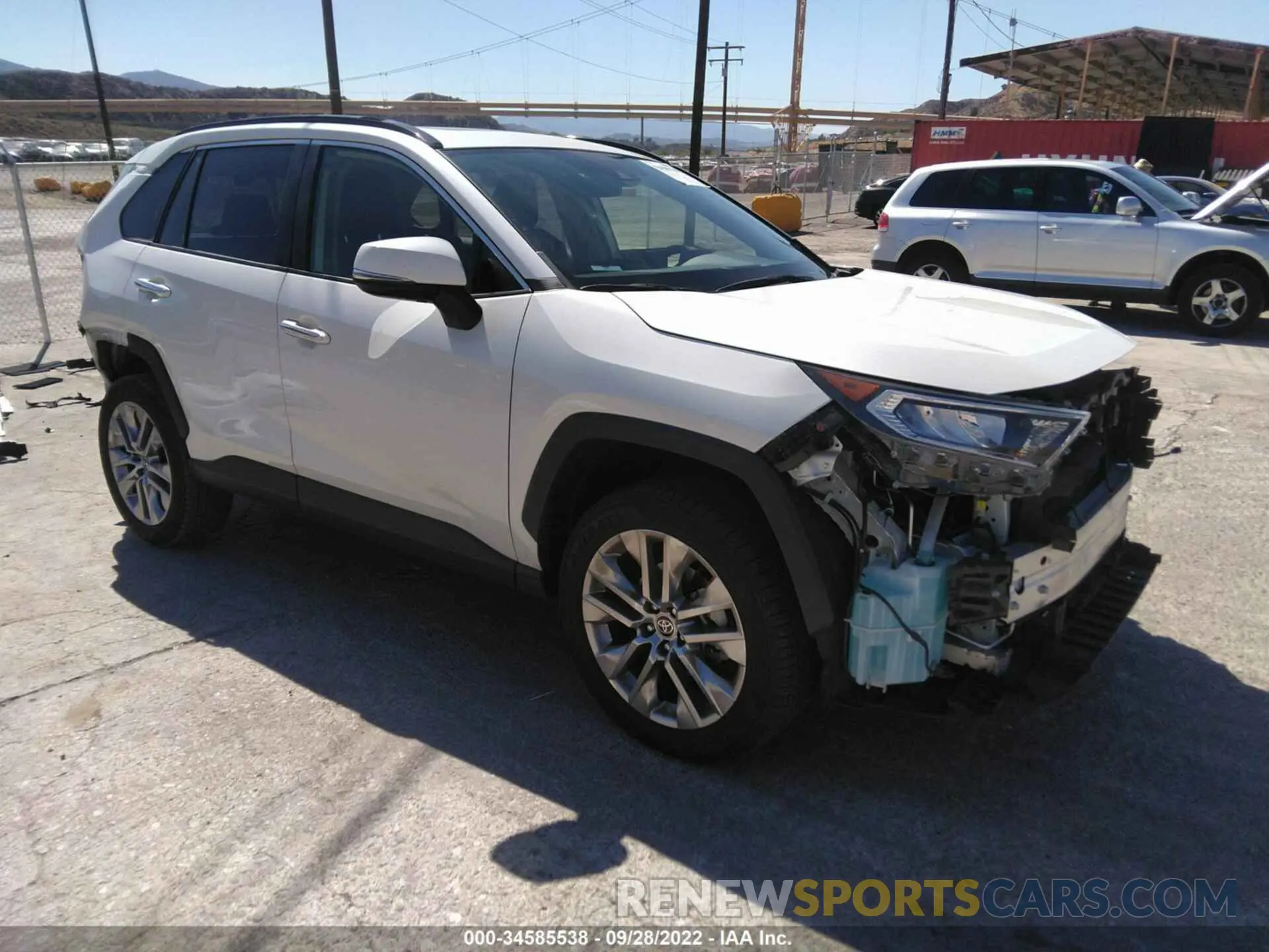 1 Фотография поврежденного автомобиля JTMY1RFV2MD073120 TOYOTA RAV4 2021