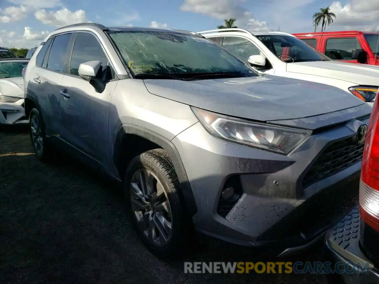 1 Photograph of a damaged car JTMY1RFV3MD072297 TOYOTA RAV4 2021