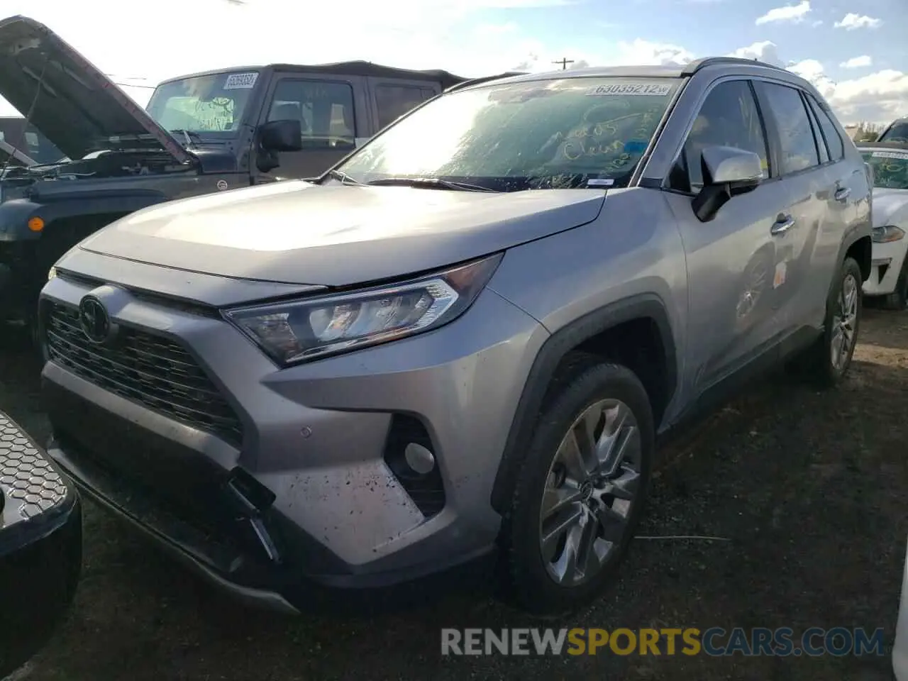 2 Photograph of a damaged car JTMY1RFV3MD072297 TOYOTA RAV4 2021
