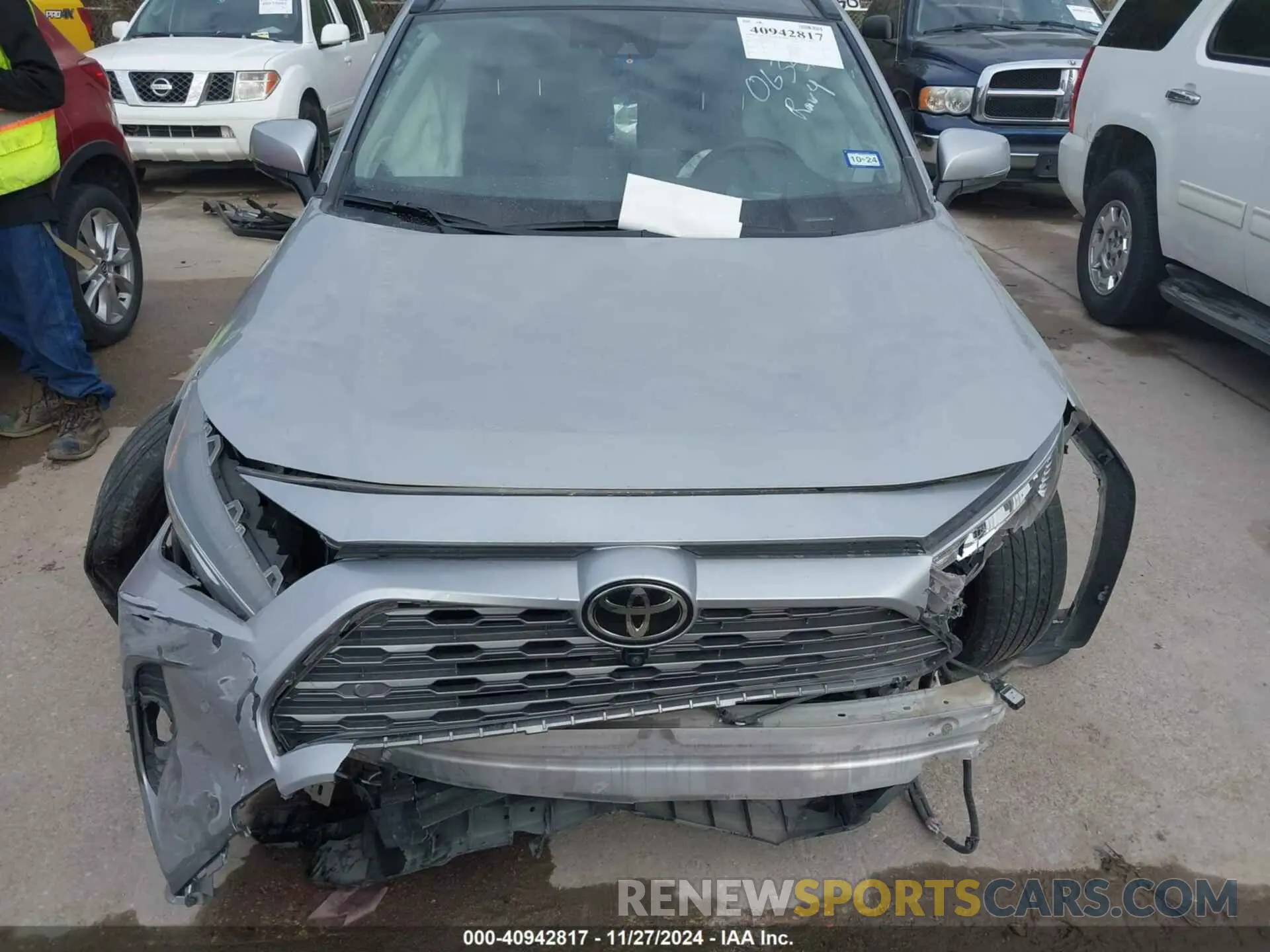 10 Фотография поврежденного автомобиля JTMY1RFV5MD063519 TOYOTA RAV4 2021