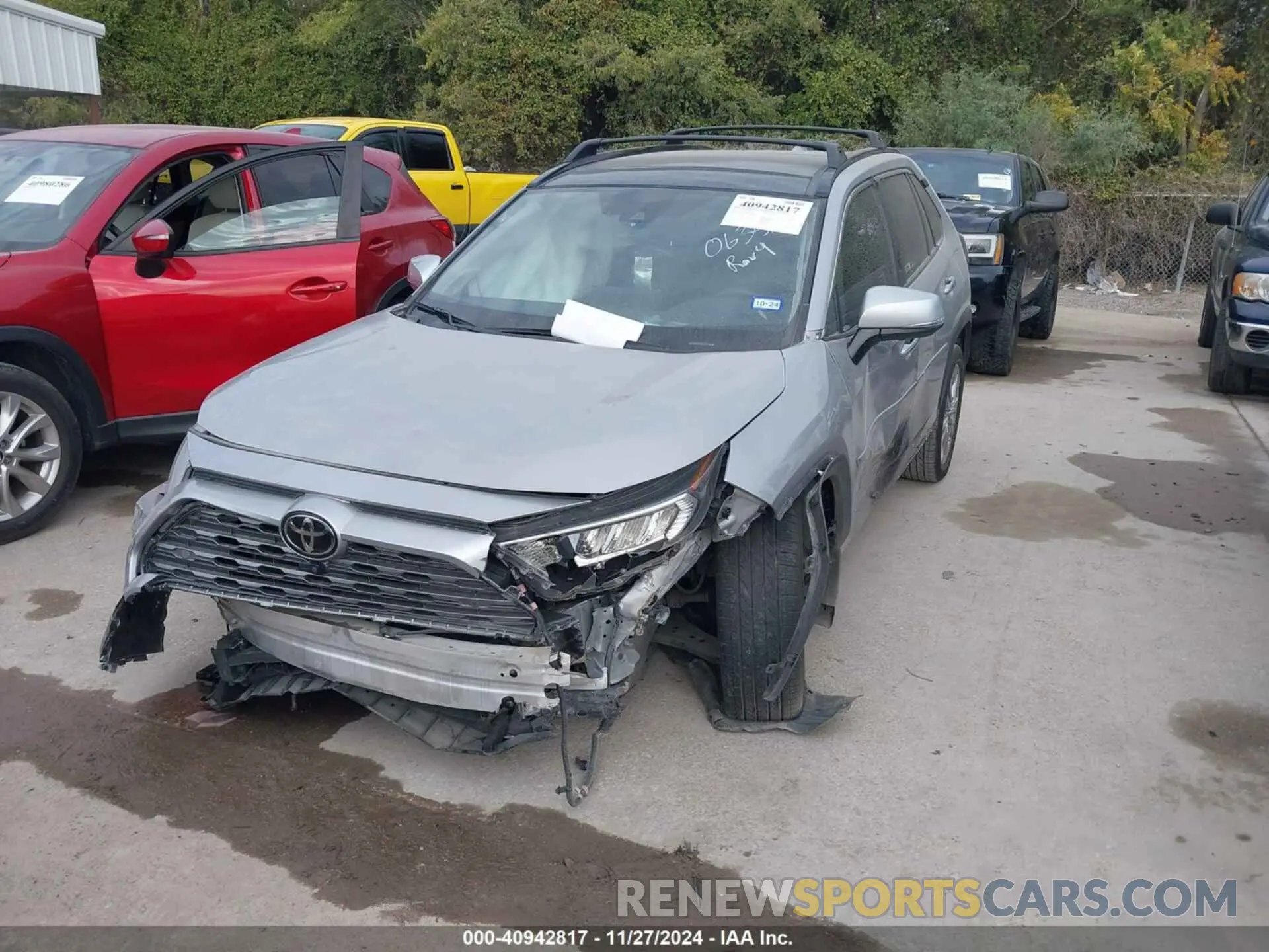 2 Фотография поврежденного автомобиля JTMY1RFV5MD063519 TOYOTA RAV4 2021