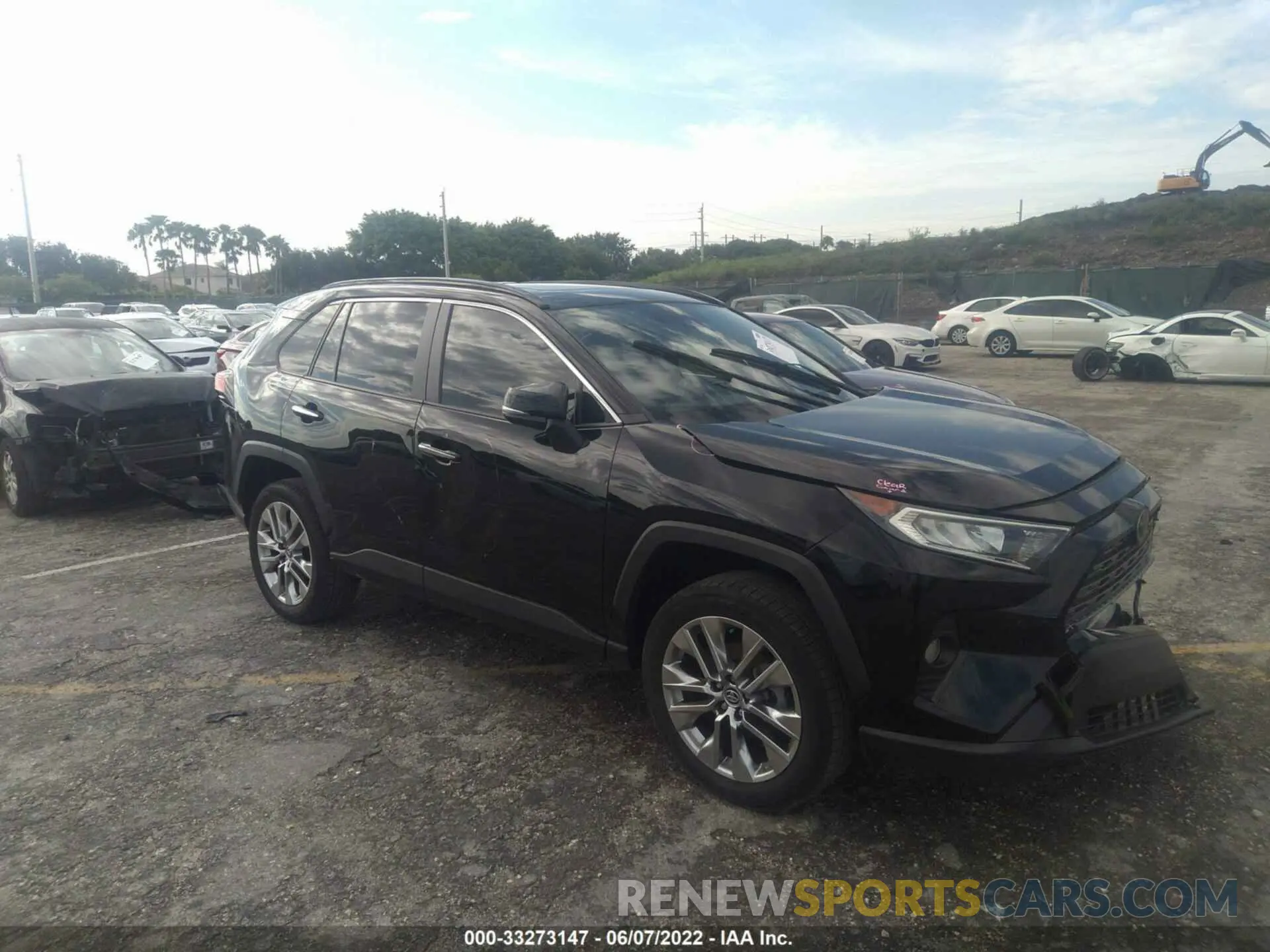 1 Photograph of a damaged car JTMY1RFV6MD064971 TOYOTA RAV4 2021