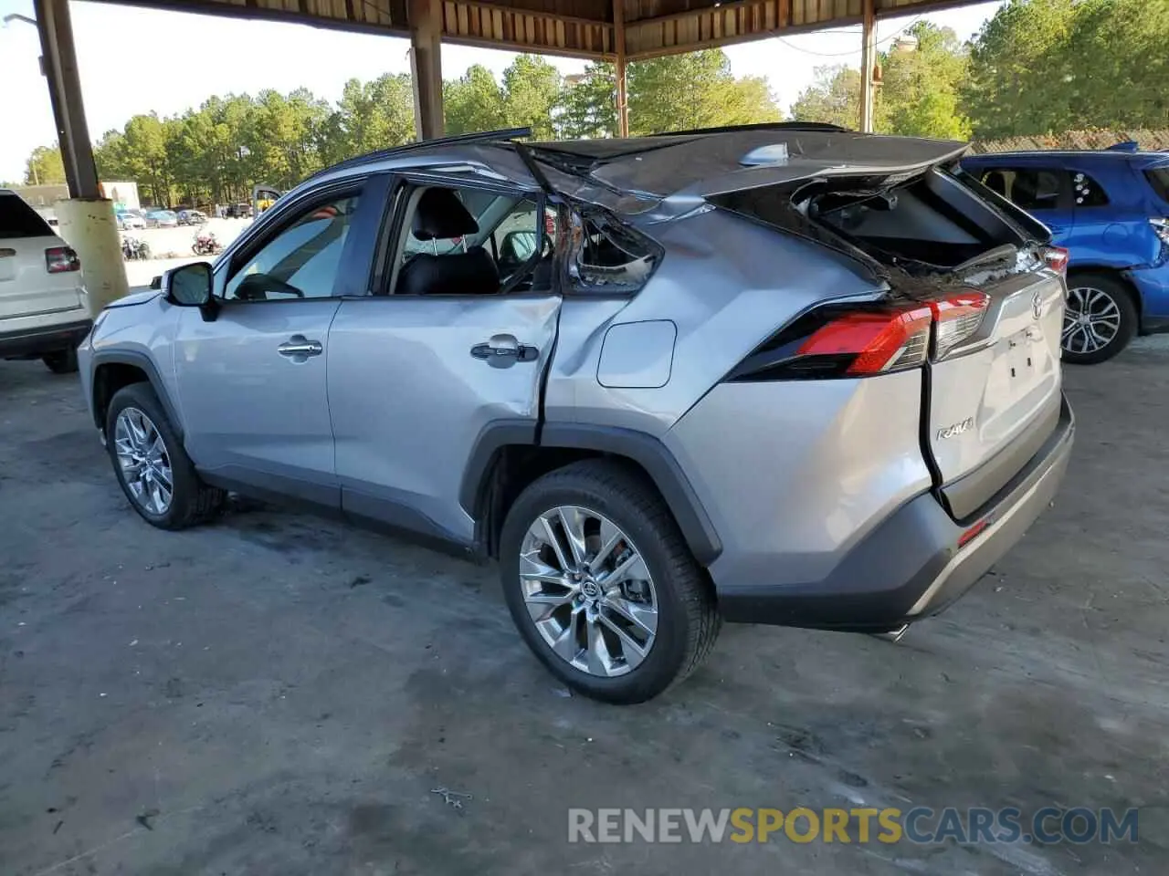 2 Фотография поврежденного автомобиля JTMY1RFV8MD066589 TOYOTA RAV4 2021