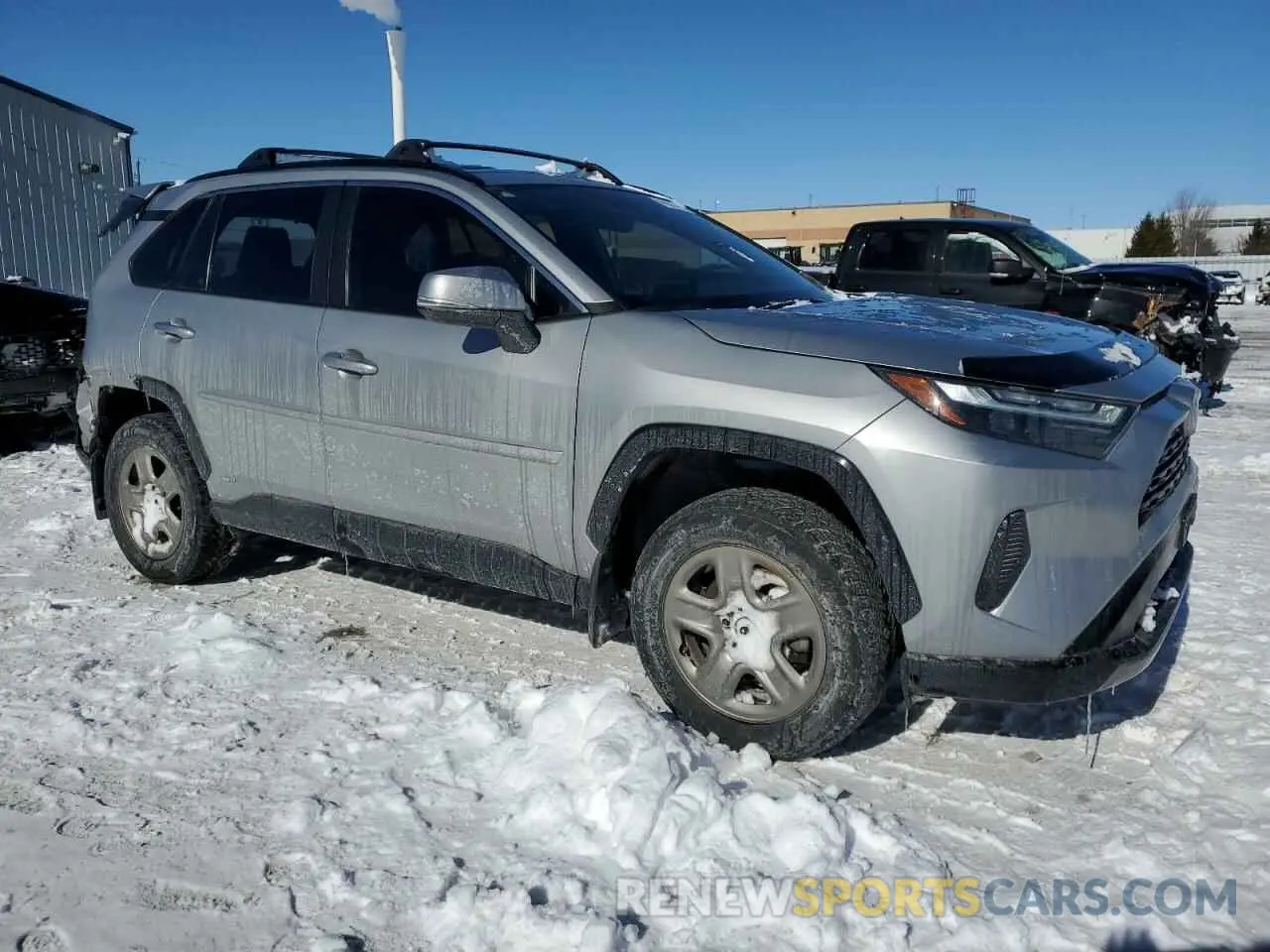 4 Photograph of a damaged car 2T34WRFVXNW129003 TOYOTA RAV4 2022
