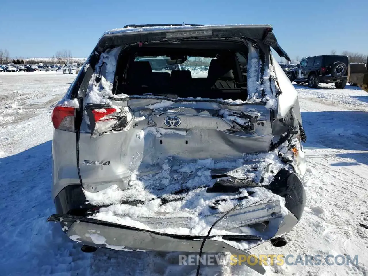 6 Photograph of a damaged car 2T34WRFVXNW129003 TOYOTA RAV4 2022