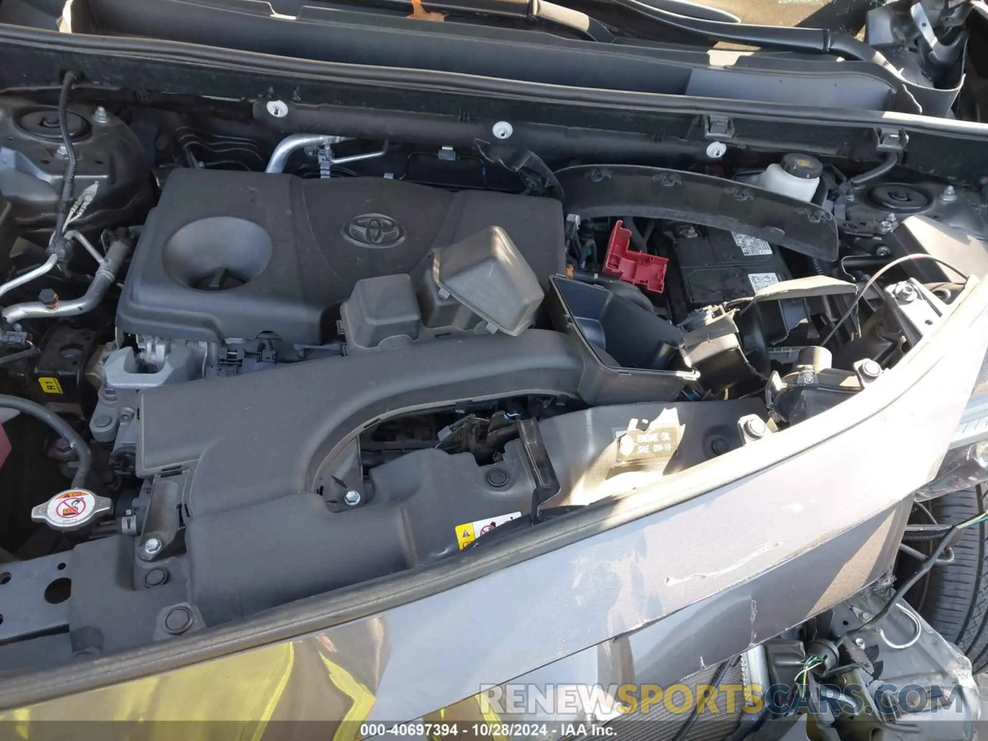 10 Фотография поврежденного автомобиля 2T3A1RFV1NW253212 TOYOTA RAV4 2022