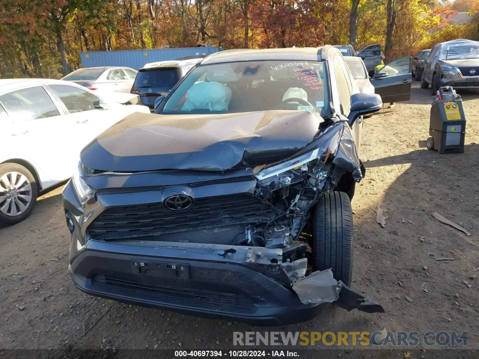 11 Фотография поврежденного автомобиля 2T3A1RFV1NW253212 TOYOTA RAV4 2022