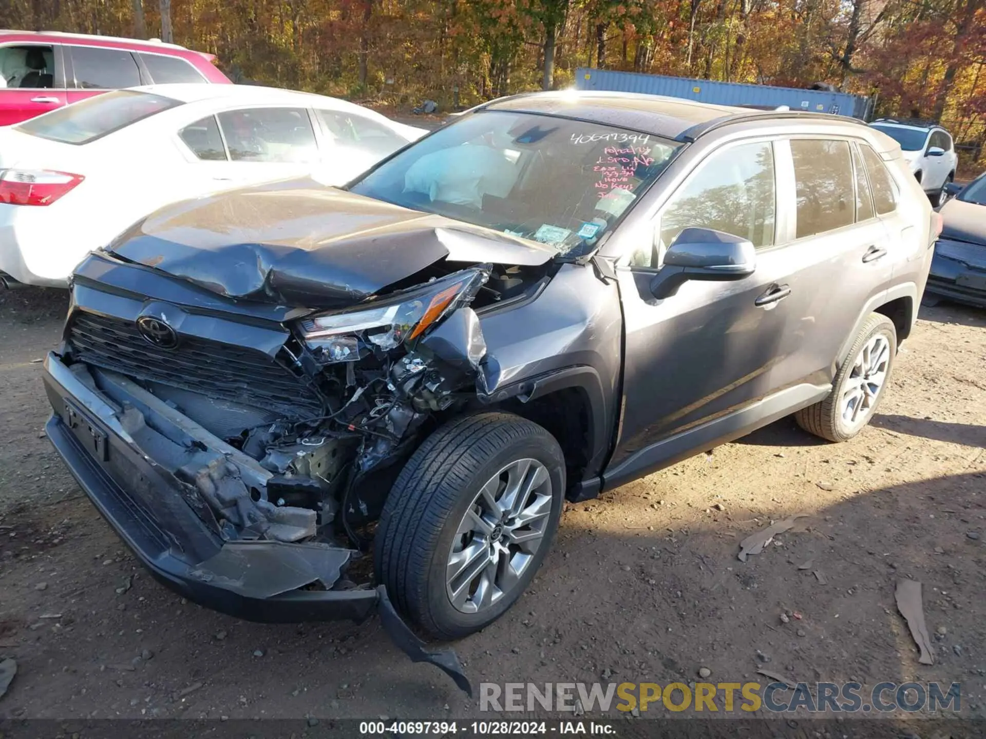 2 Фотография поврежденного автомобиля 2T3A1RFV1NW253212 TOYOTA RAV4 2022