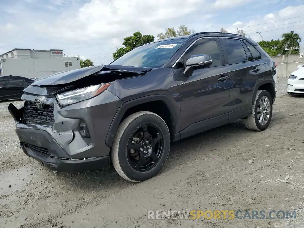 1 Photograph of a damaged car 2T3A1RFV2NC289007 TOYOTA RAV4 2022