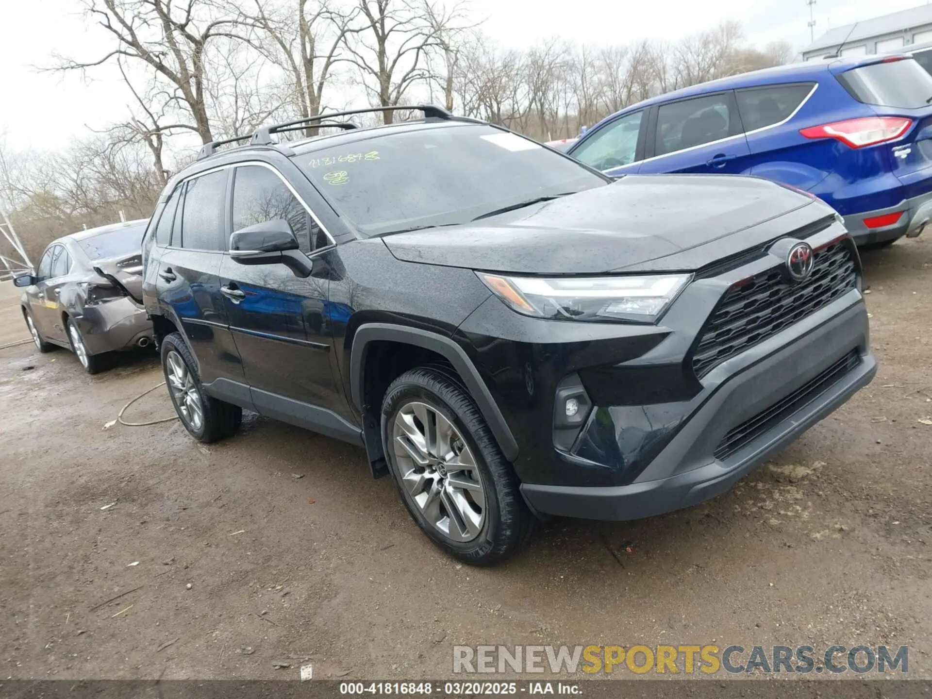 1 Фотография поврежденного автомобиля 2T3A1RFV2NC320305 TOYOTA RAV4 2022