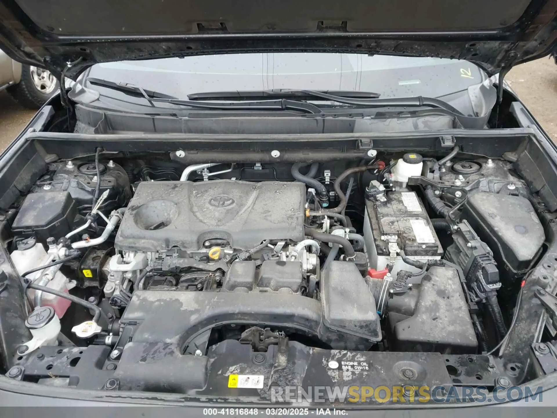 10 Фотография поврежденного автомобиля 2T3A1RFV2NC320305 TOYOTA RAV4 2022