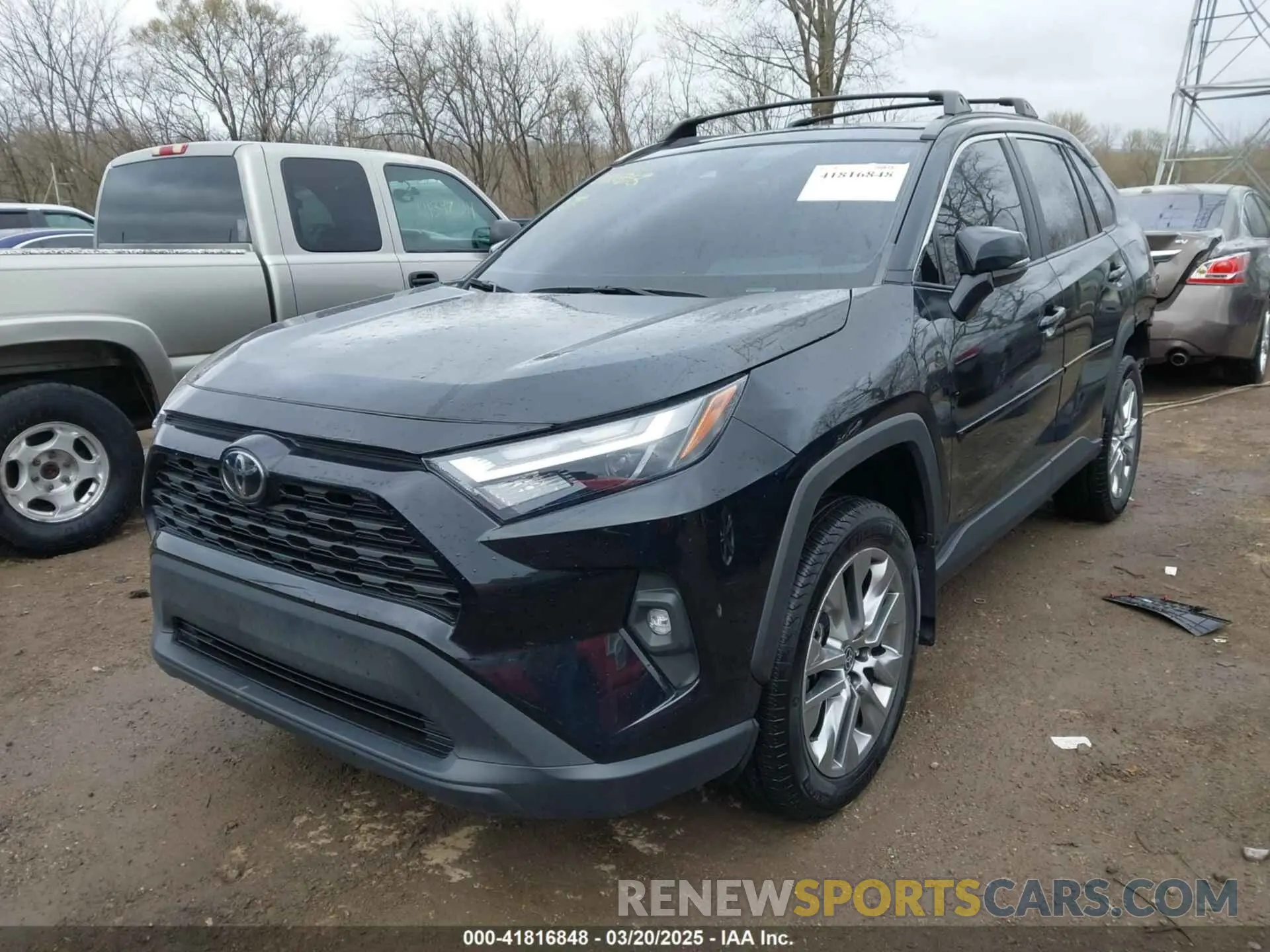 2 Фотография поврежденного автомобиля 2T3A1RFV2NC320305 TOYOTA RAV4 2022