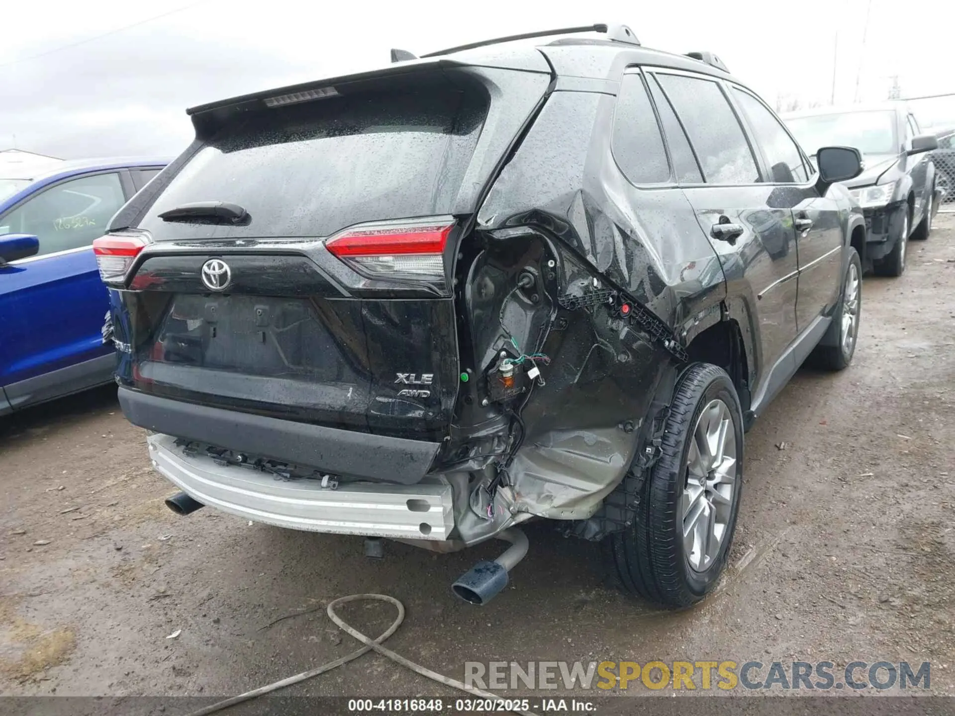 6 Фотография поврежденного автомобиля 2T3A1RFV2NC320305 TOYOTA RAV4 2022