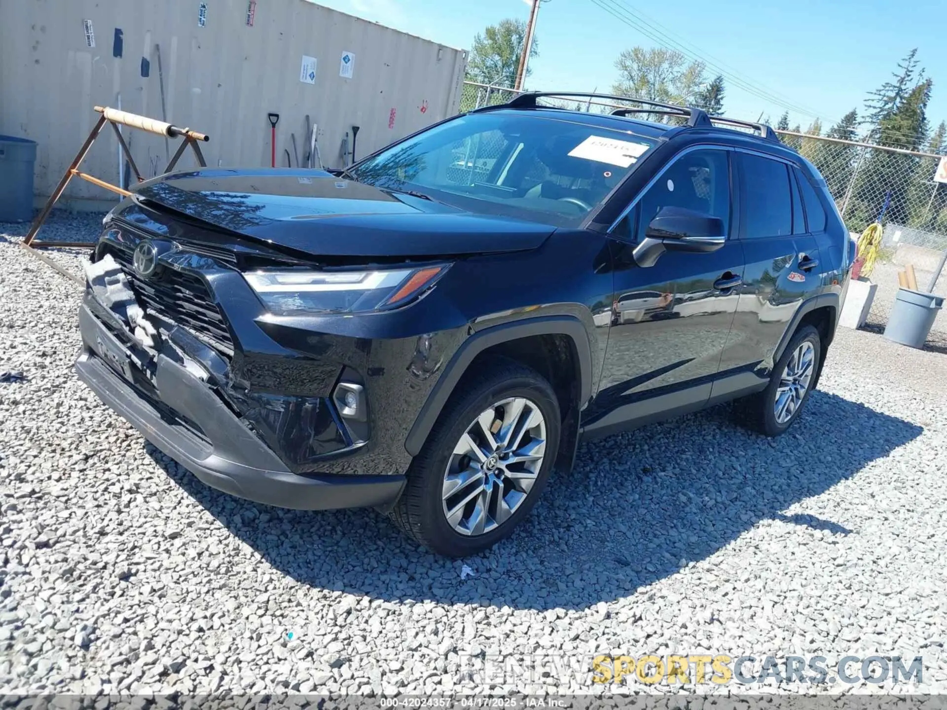 2 Фотография поврежденного автомобиля 2T3A1RFV3NC306770 TOYOTA RAV4 2022