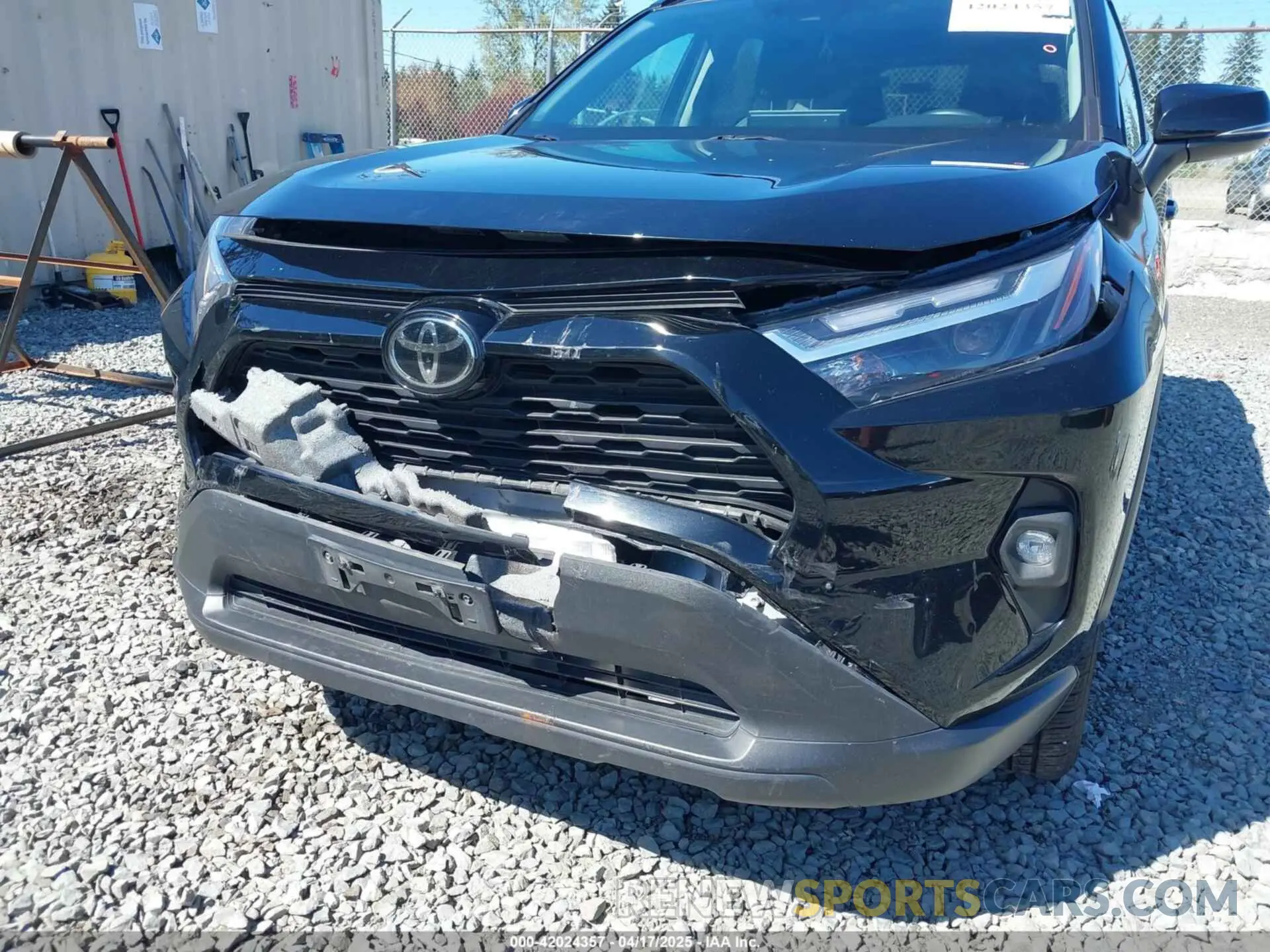 6 Фотография поврежденного автомобиля 2T3A1RFV3NC306770 TOYOTA RAV4 2022