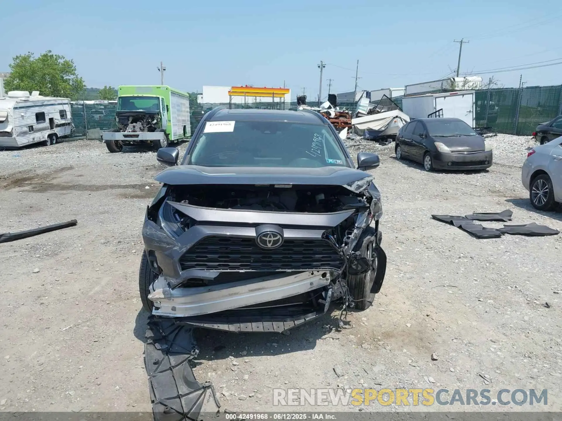 13 Photograph of a damaged car 2T3A1RFV4NC288327 TOYOTA RAV4 2022