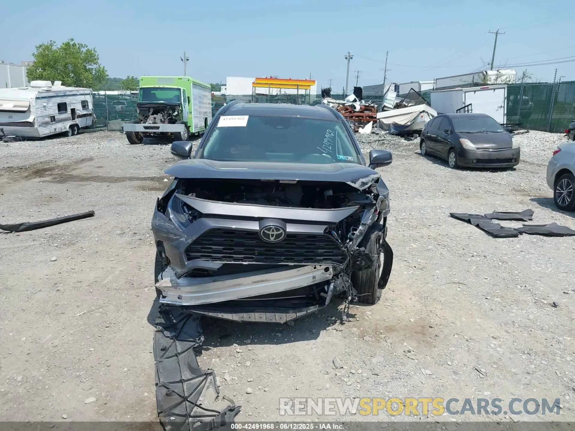 6 Photograph of a damaged car 2T3A1RFV4NC288327 TOYOTA RAV4 2022
