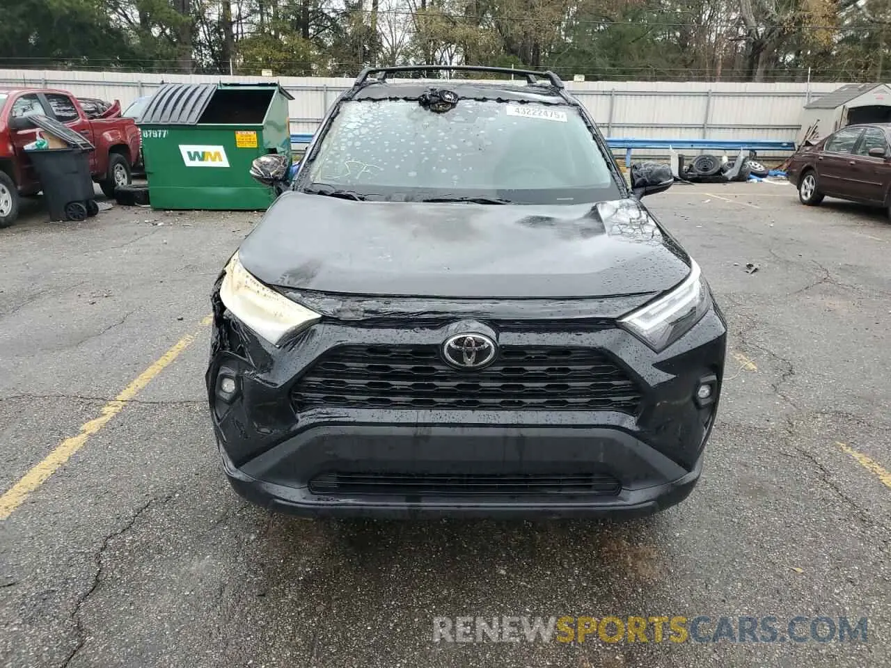 5 Photograph of a damaged car 2T3A1RFV4NW310938 TOYOTA RAV4 2022