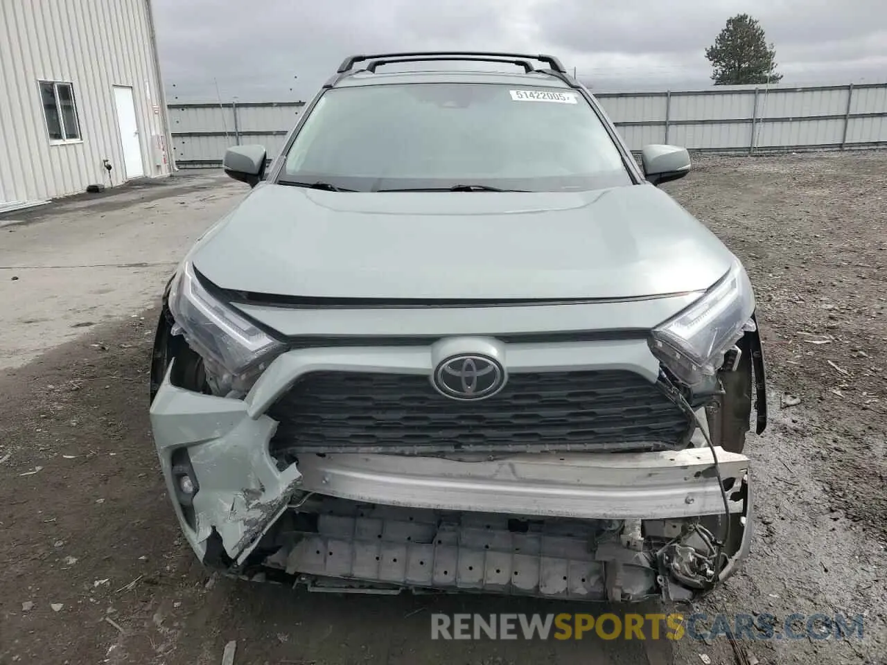5 Photograph of a damaged car 2T3A1RFV5NW276220 TOYOTA RAV4 2022