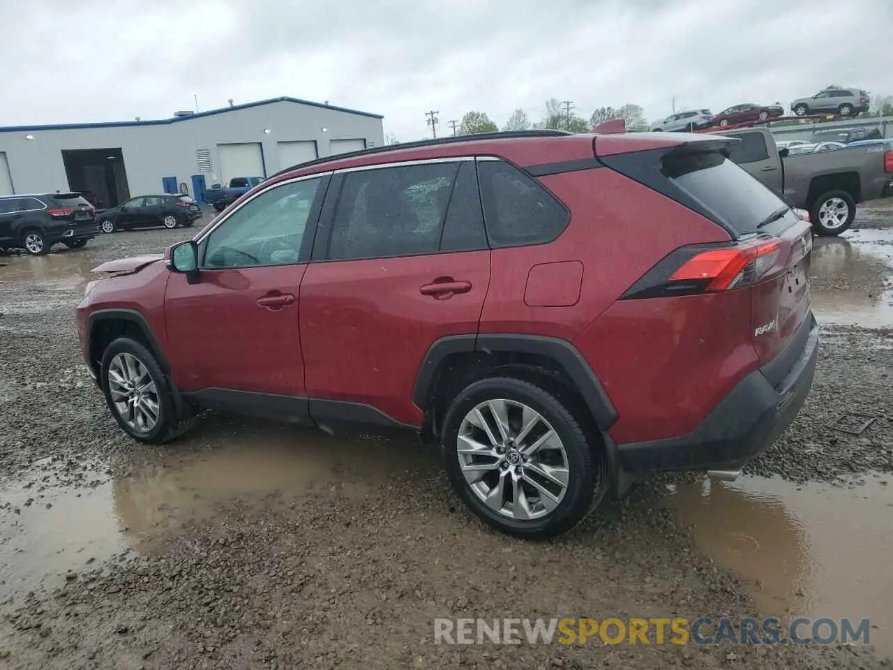 2 Photograph of a damaged car 2T3A1RFV5NW303173 TOYOTA RAV4 2022