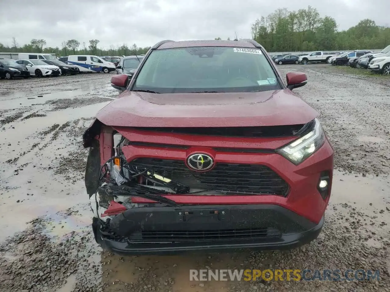 5 Photograph of a damaged car 2T3A1RFV5NW303173 TOYOTA RAV4 2022