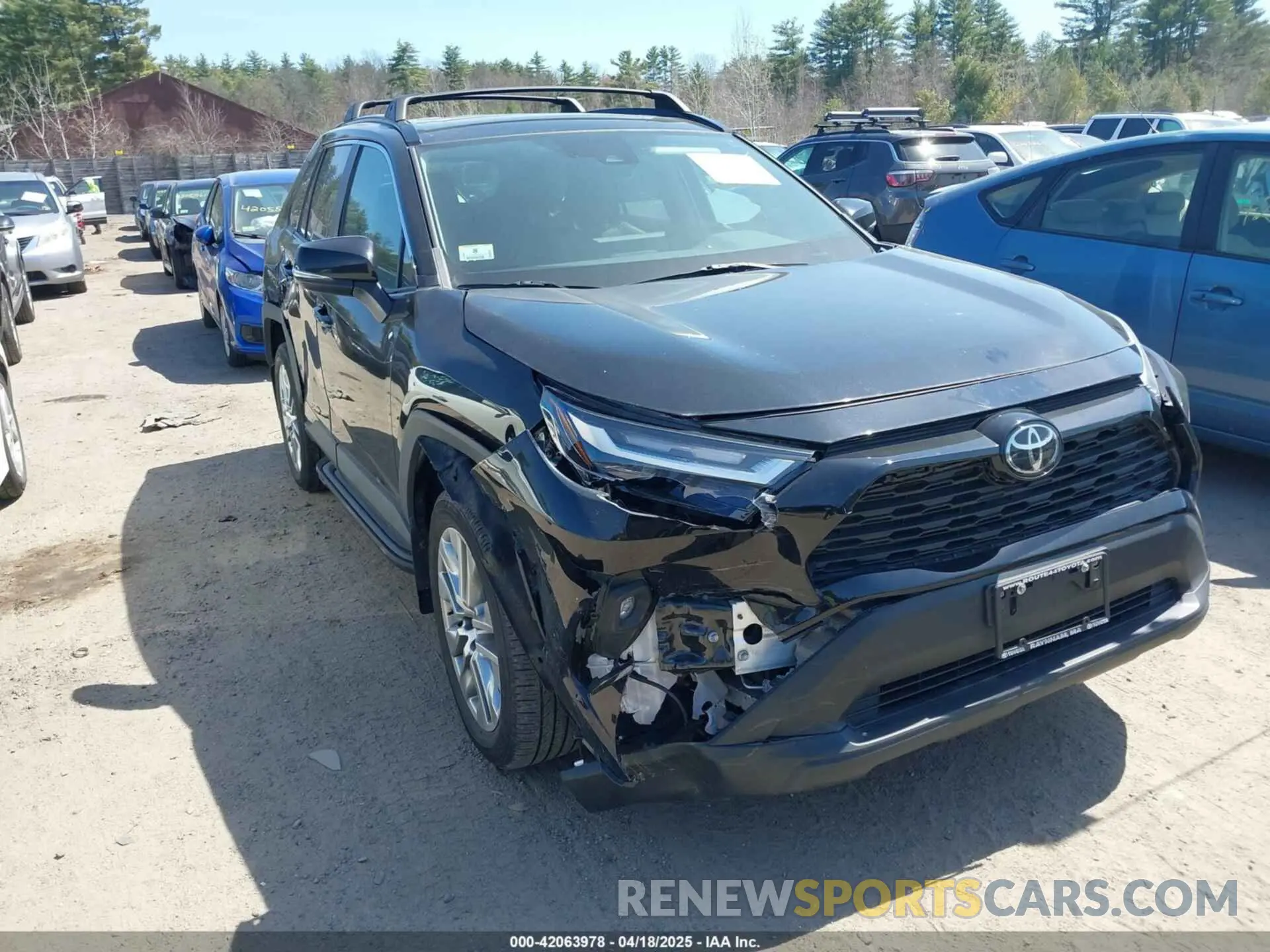 1 Фотография поврежденного автомобиля 2T3A1RFV6NC269312 TOYOTA RAV4 2022