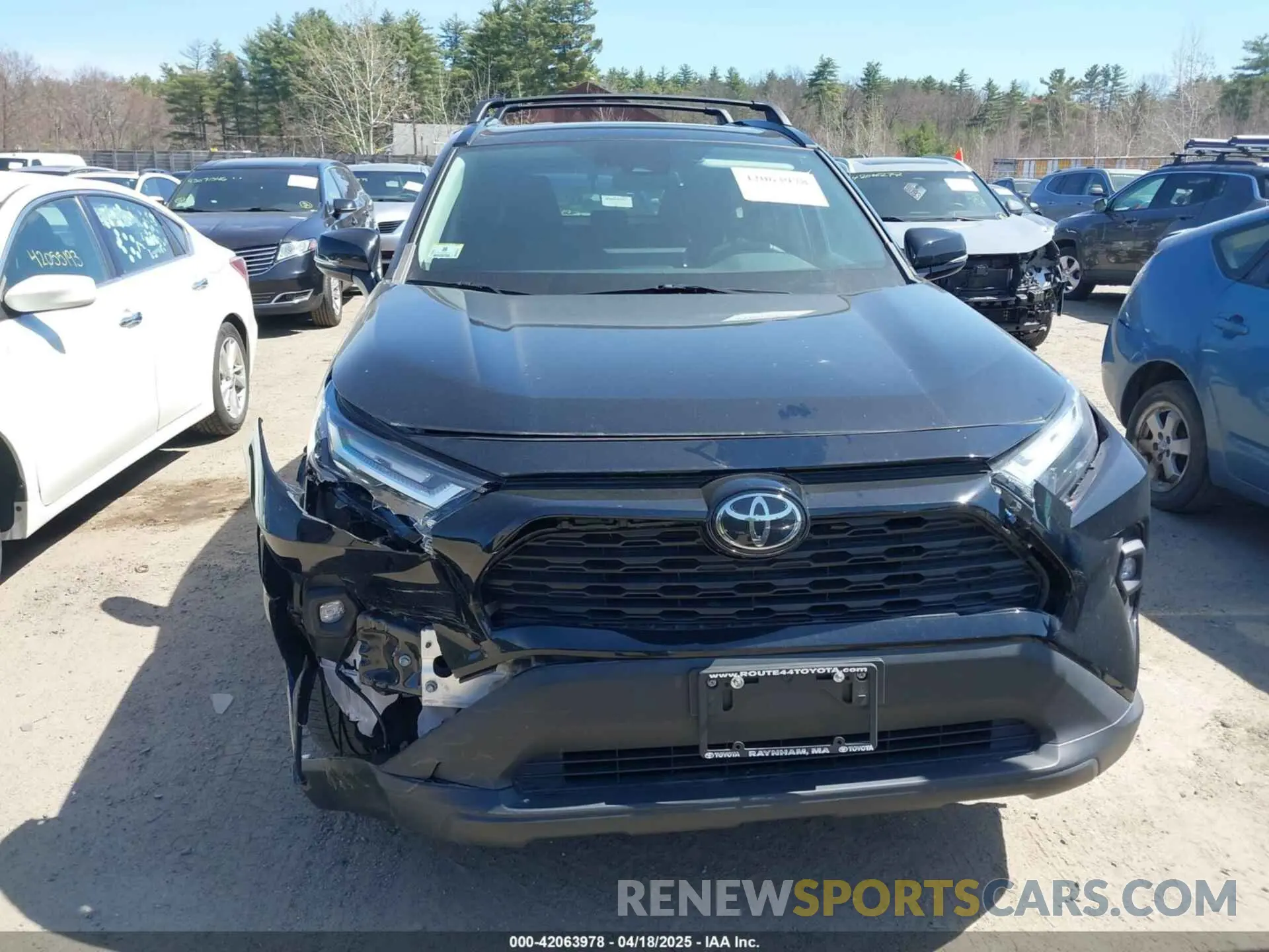 12 Фотография поврежденного автомобиля 2T3A1RFV6NC269312 TOYOTA RAV4 2022