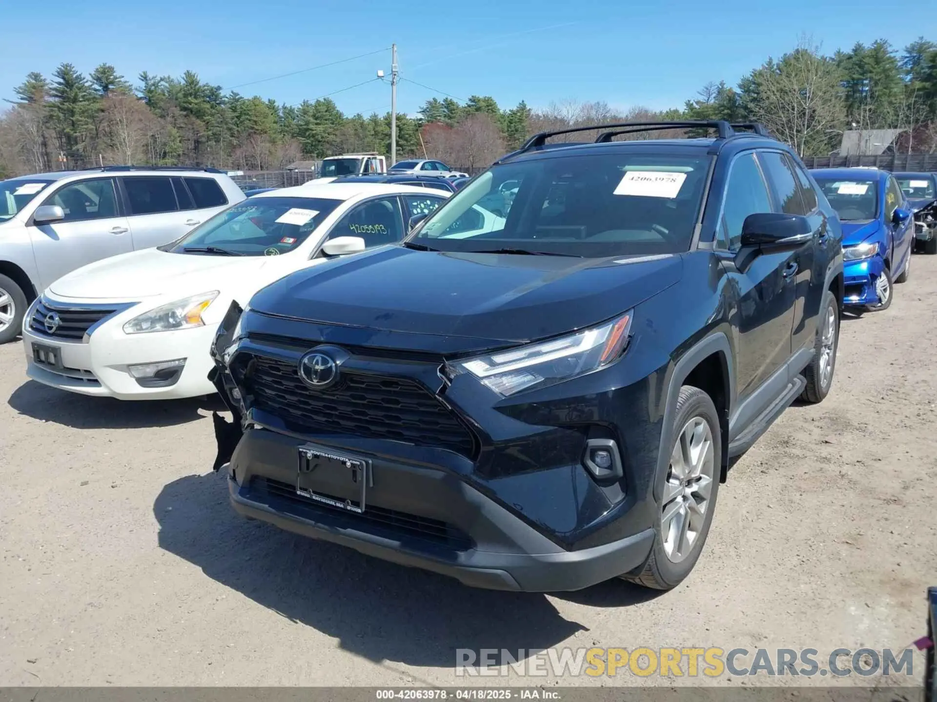 2 Фотография поврежденного автомобиля 2T3A1RFV6NC269312 TOYOTA RAV4 2022