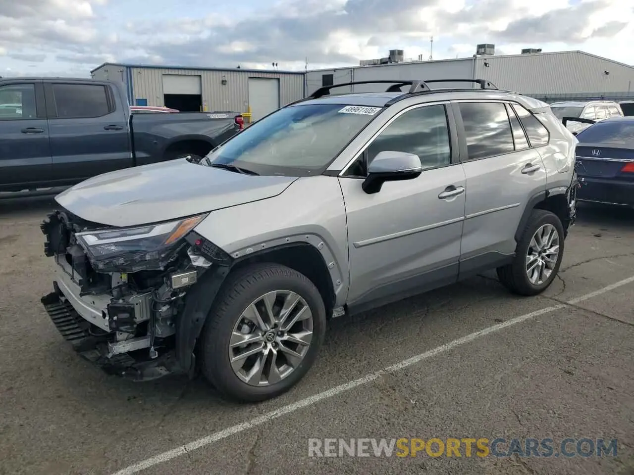 1 Фотография поврежденного автомобиля 2T3A1RFV7NW253330 TOYOTA RAV4 2022