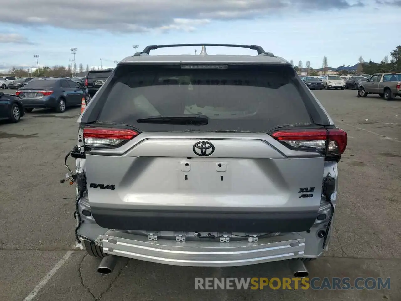 6 Фотография поврежденного автомобиля 2T3A1RFV7NW253330 TOYOTA RAV4 2022