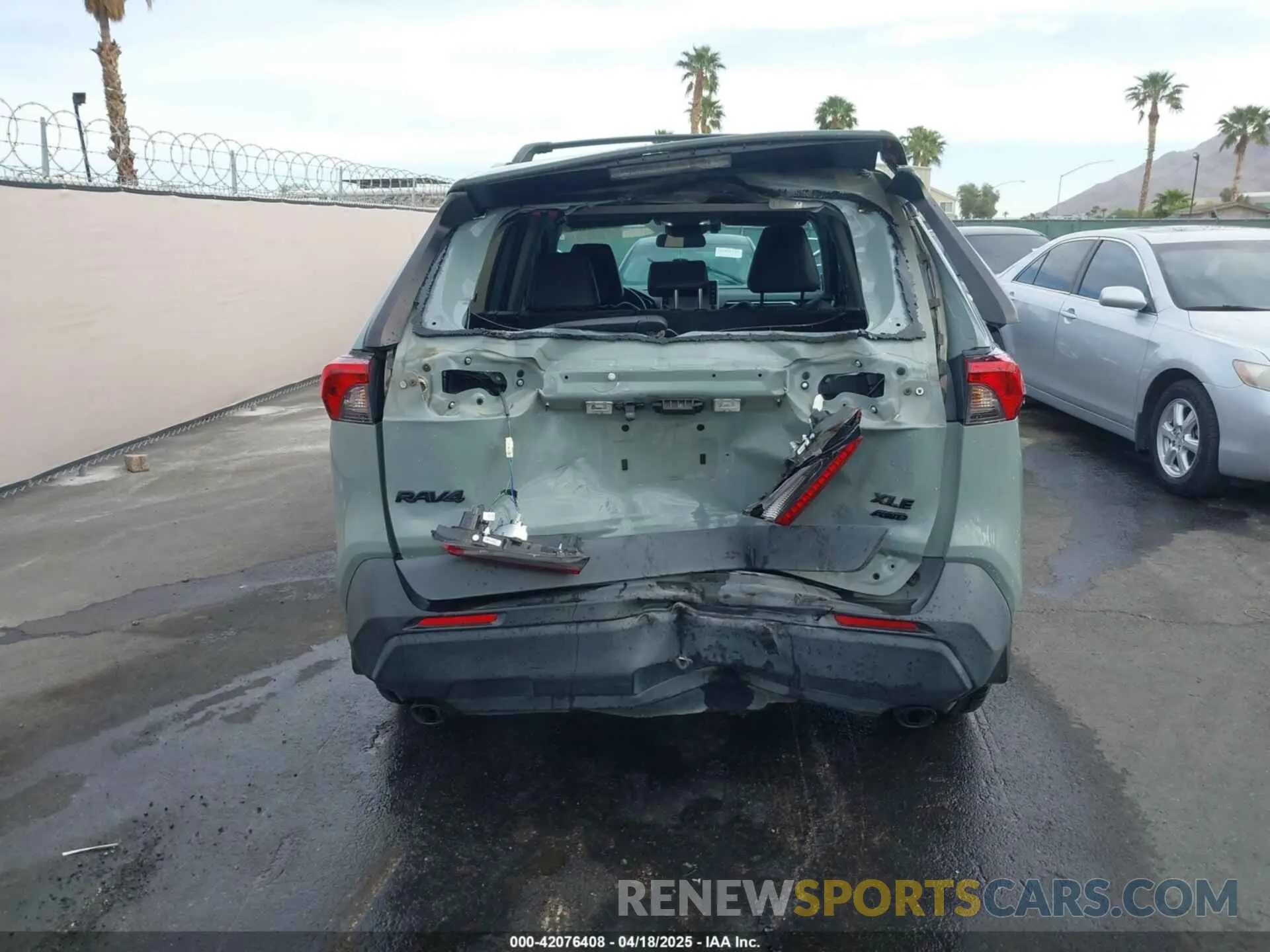 6 Фотография поврежденного автомобиля 2T3A1RFV7NW256681 TOYOTA RAV4 2022