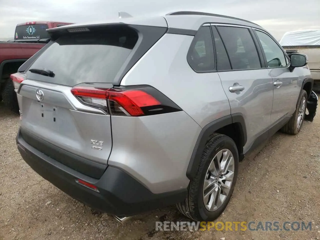 4 Фотография поврежденного автомобиля 2T3A1RFV9NC302285 TOYOTA RAV4 2022
