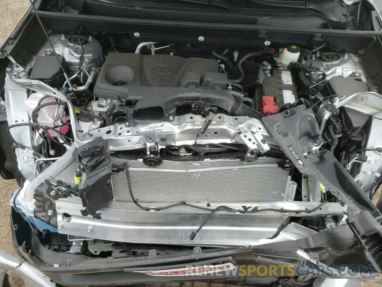 7 Фотография поврежденного автомобиля 2T3A1RFV9NC302285 TOYOTA RAV4 2022
