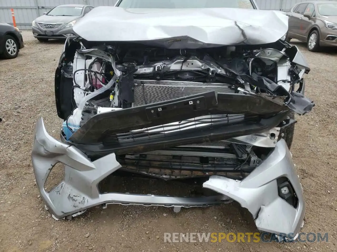 9 Фотография поврежденного автомобиля 2T3A1RFV9NC302285 TOYOTA RAV4 2022