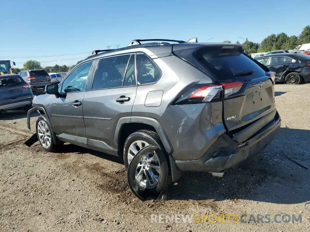 2 Фотография поврежденного автомобиля 2T3A1RFVXNC274027 TOYOTA RAV4 2022
