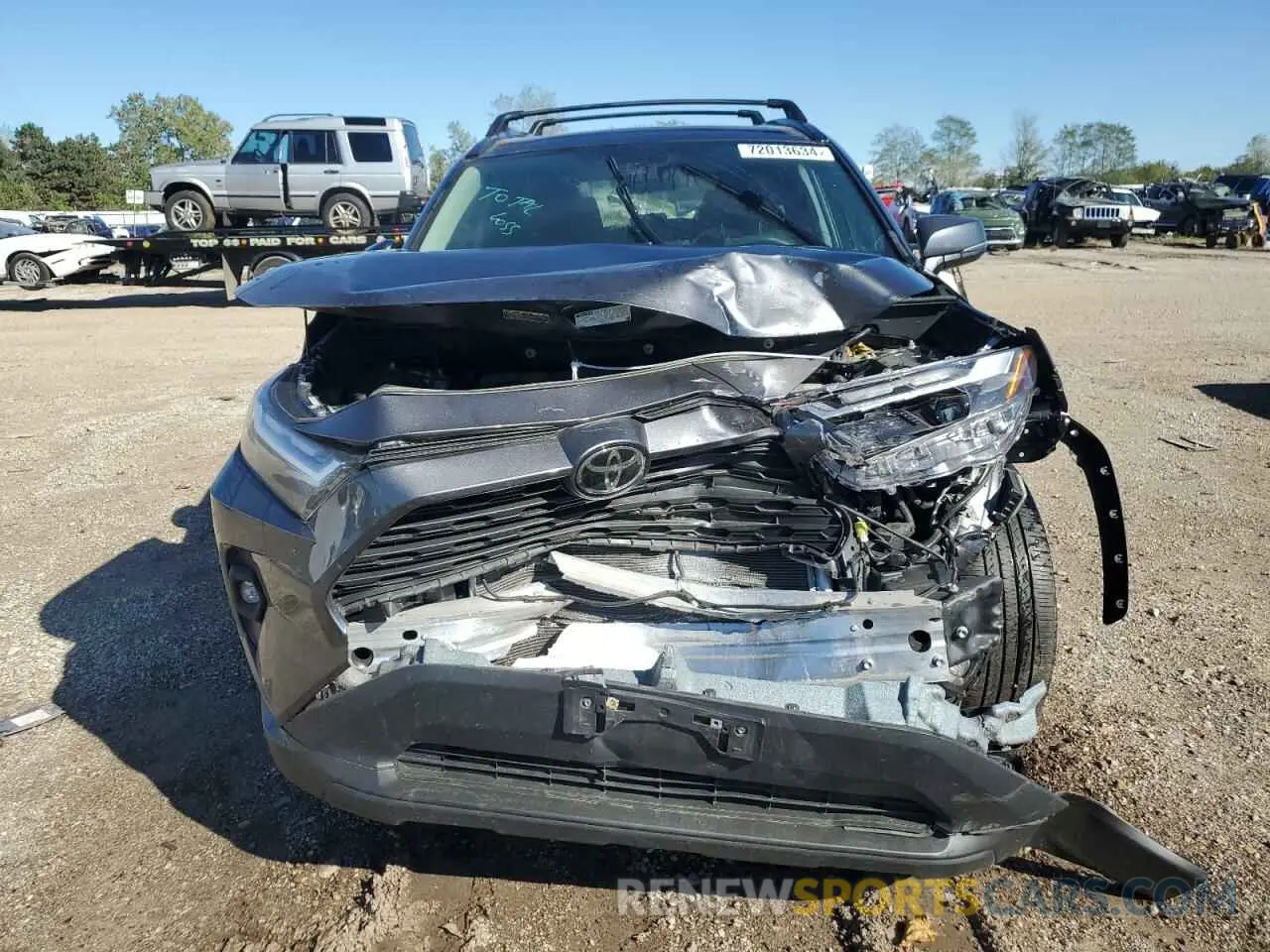 5 Фотография поврежденного автомобиля 2T3A1RFVXNC274027 TOYOTA RAV4 2022