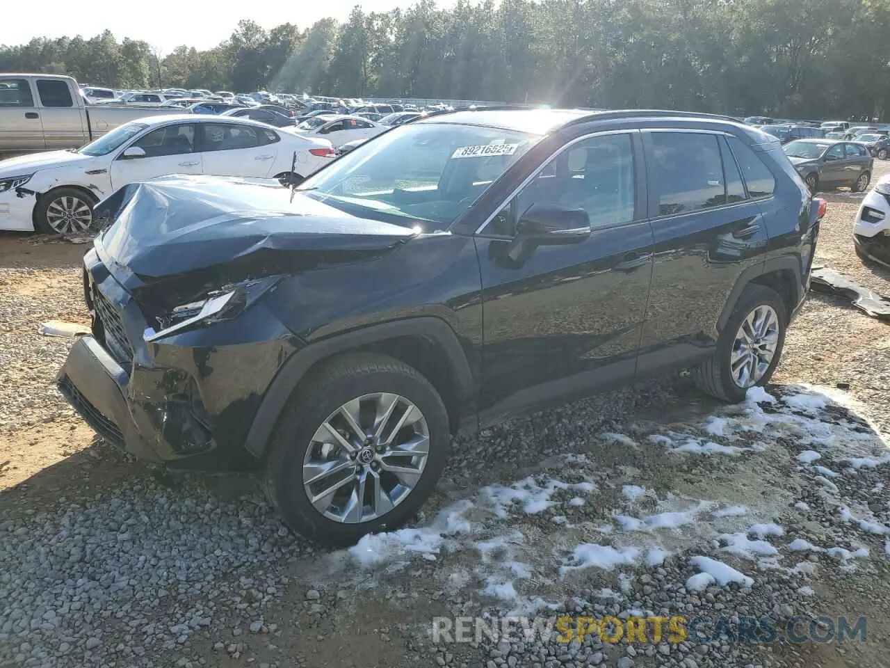 1 Photograph of a damaged car 2T3A1RFVXNC310217 TOYOTA RAV4 2022