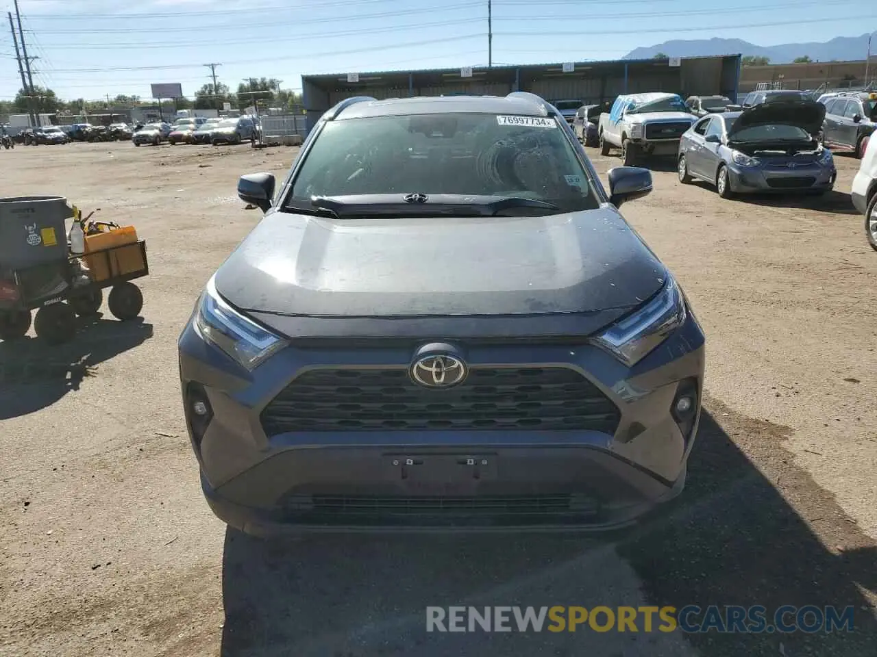 5 Photograph of a damaged car 2T3A1RFVXNW317327 TOYOTA RAV4 2022