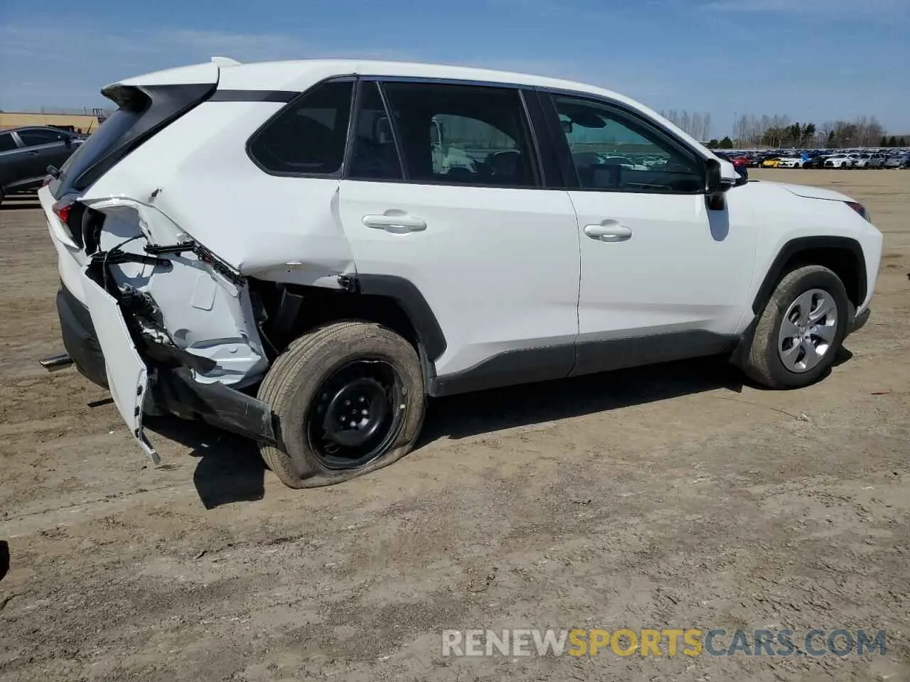 3 Photograph of a damaged car 2T3B1RFV8NW260632 TOYOTA RAV4 2022
