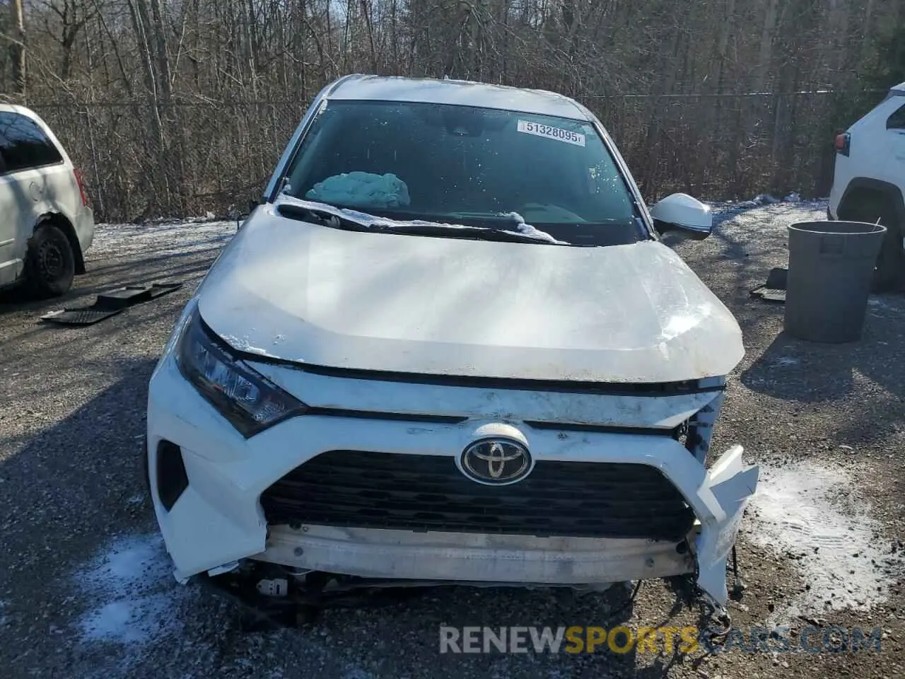 5 Photograph of a damaged car 2T3B1RFVXNC300386 TOYOTA RAV4 2022