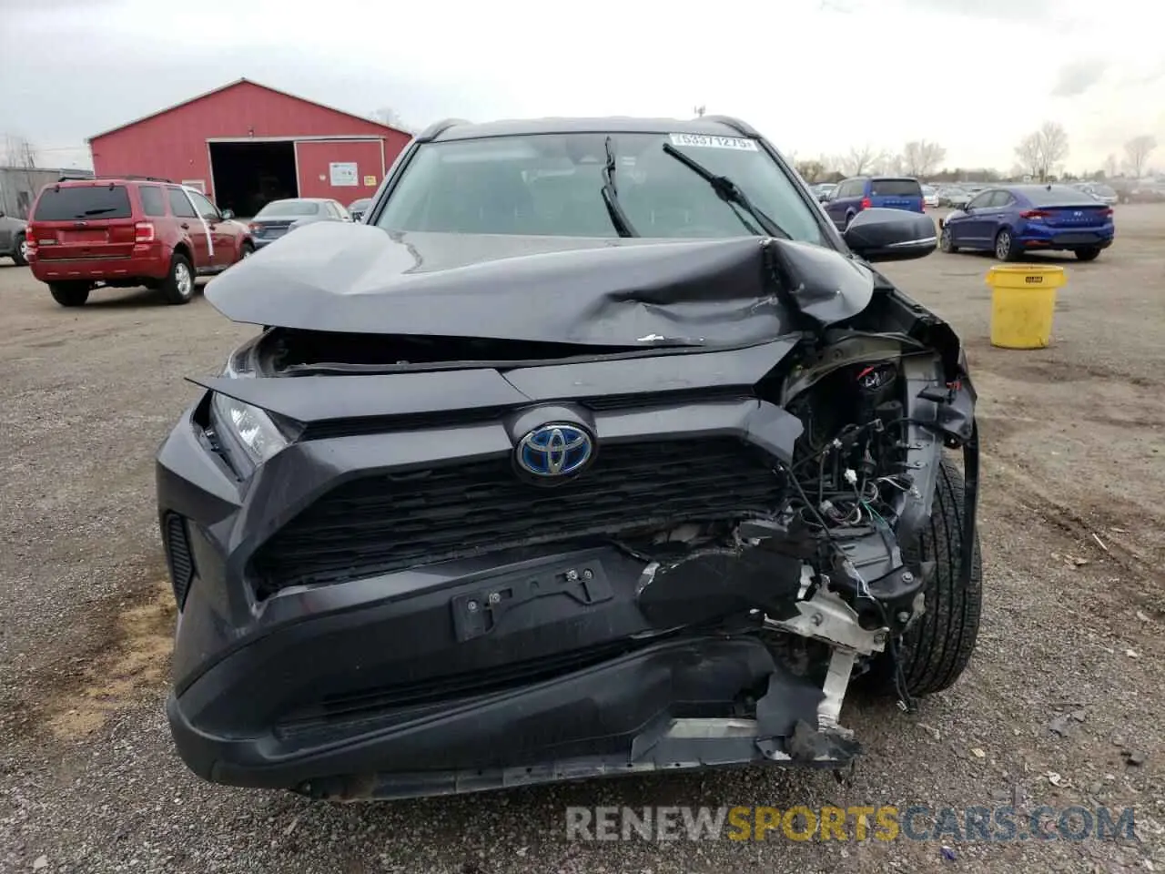 5 Фотография поврежденного автомобиля 2T3BWRFV0NW144472 TOYOTA RAV4 2022