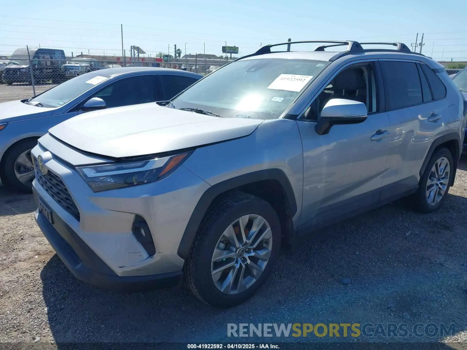 2 Photograph of a damaged car 2T3C1RFV1NW231686 TOYOTA RAV4 2022