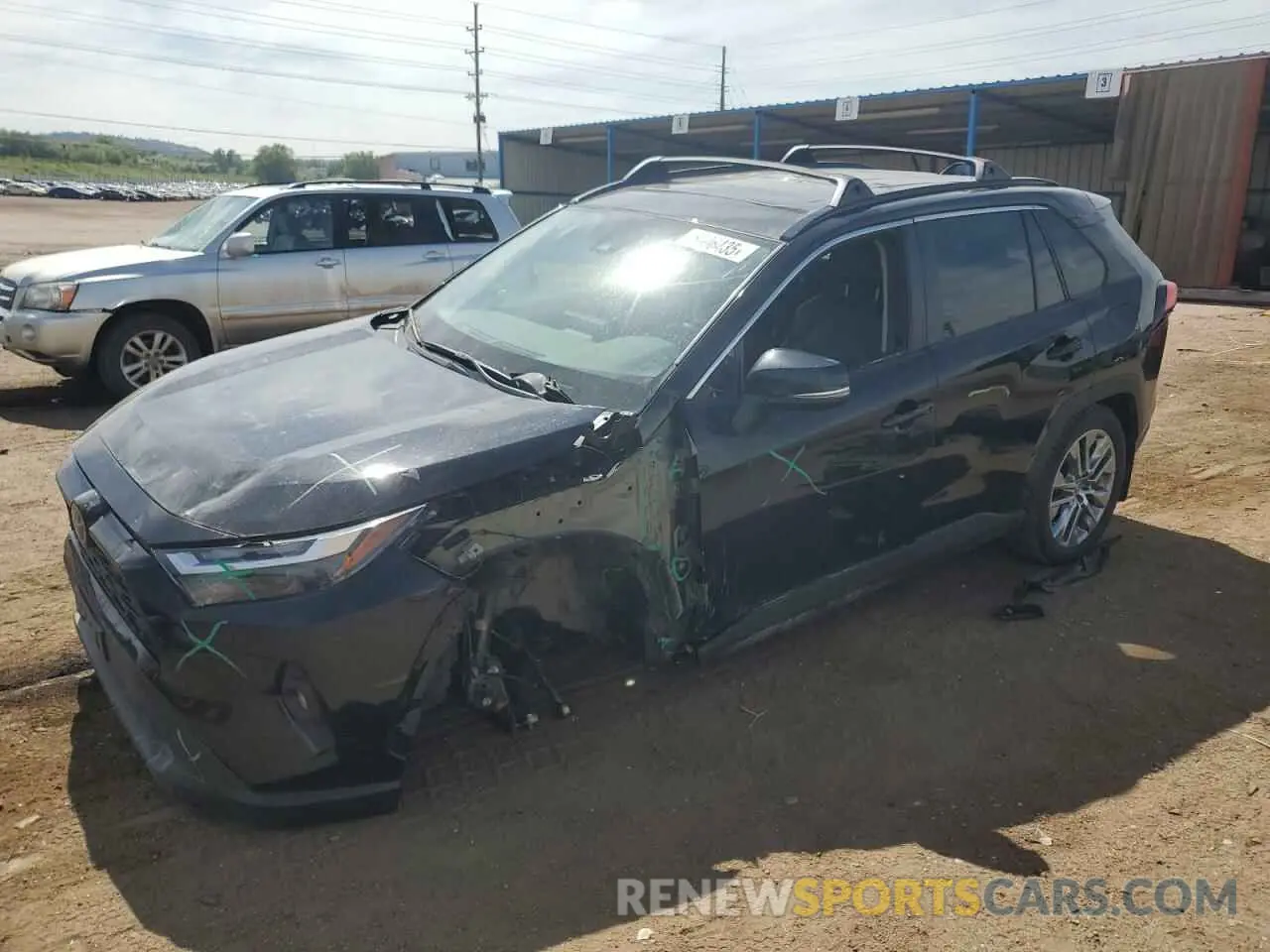 1 Photograph of a damaged car 2T3C1RFV2NC206720 TOYOTA RAV4 2022