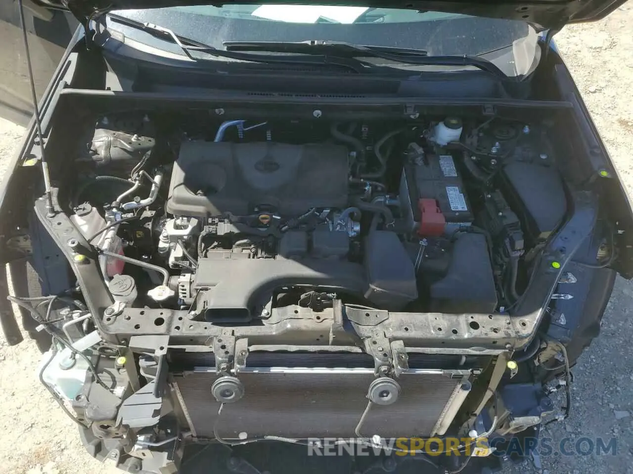 12 Фотография поврежденного автомобиля 2T3C1RFV7NC198419 TOYOTA RAV4 2022